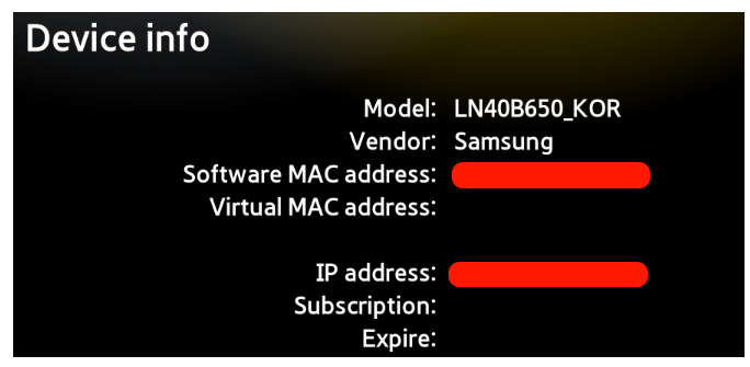 how to activate mac address from stb emulator